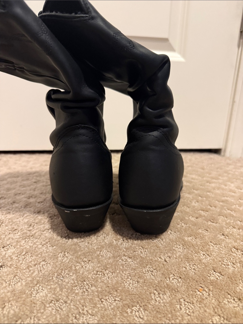 Women’s black cowboy boots - Shyanne - Picture 3 of 6
